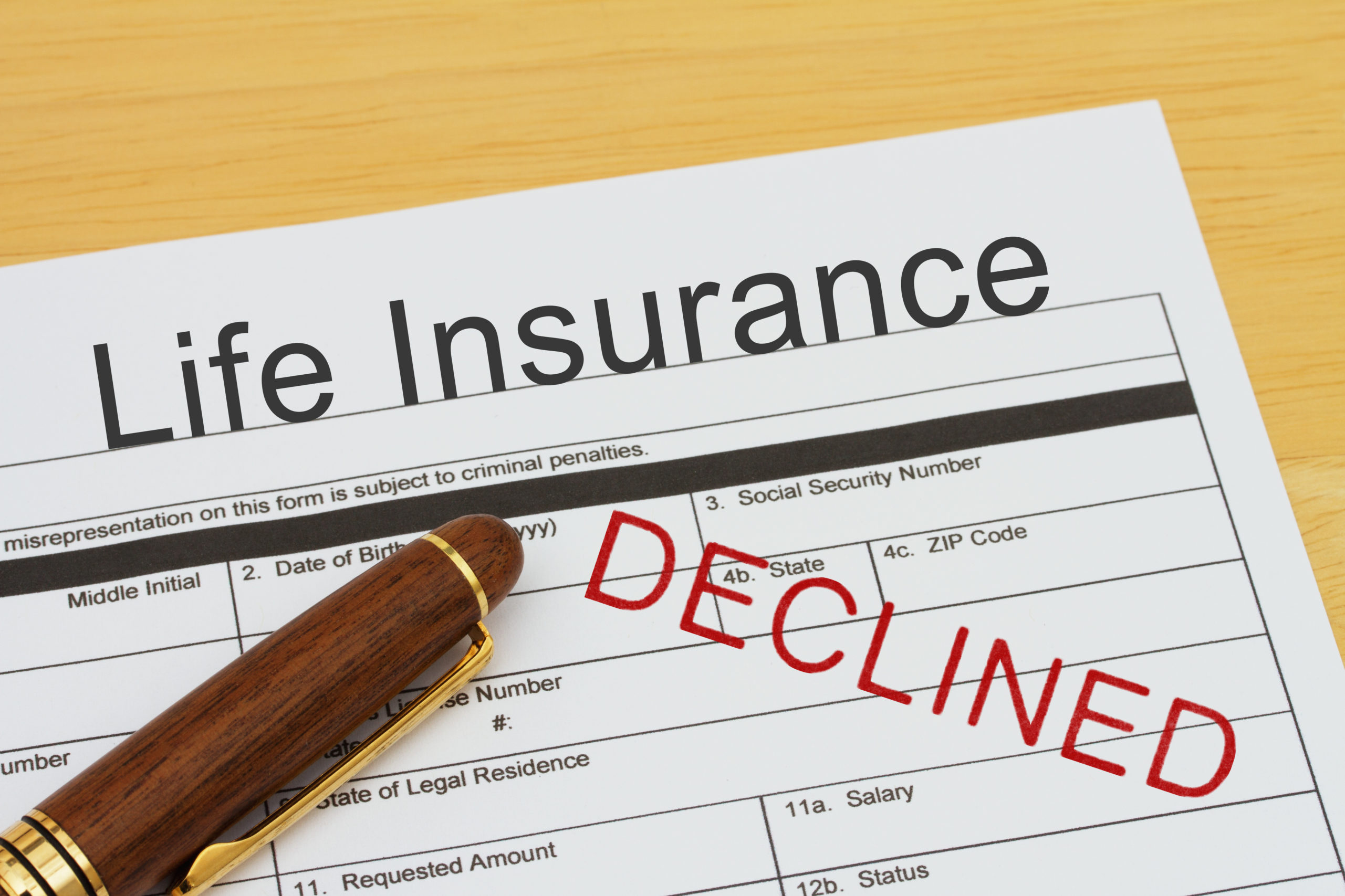 Life Insurance After a Decline