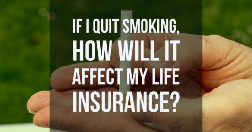 Quit smoking and life insurance