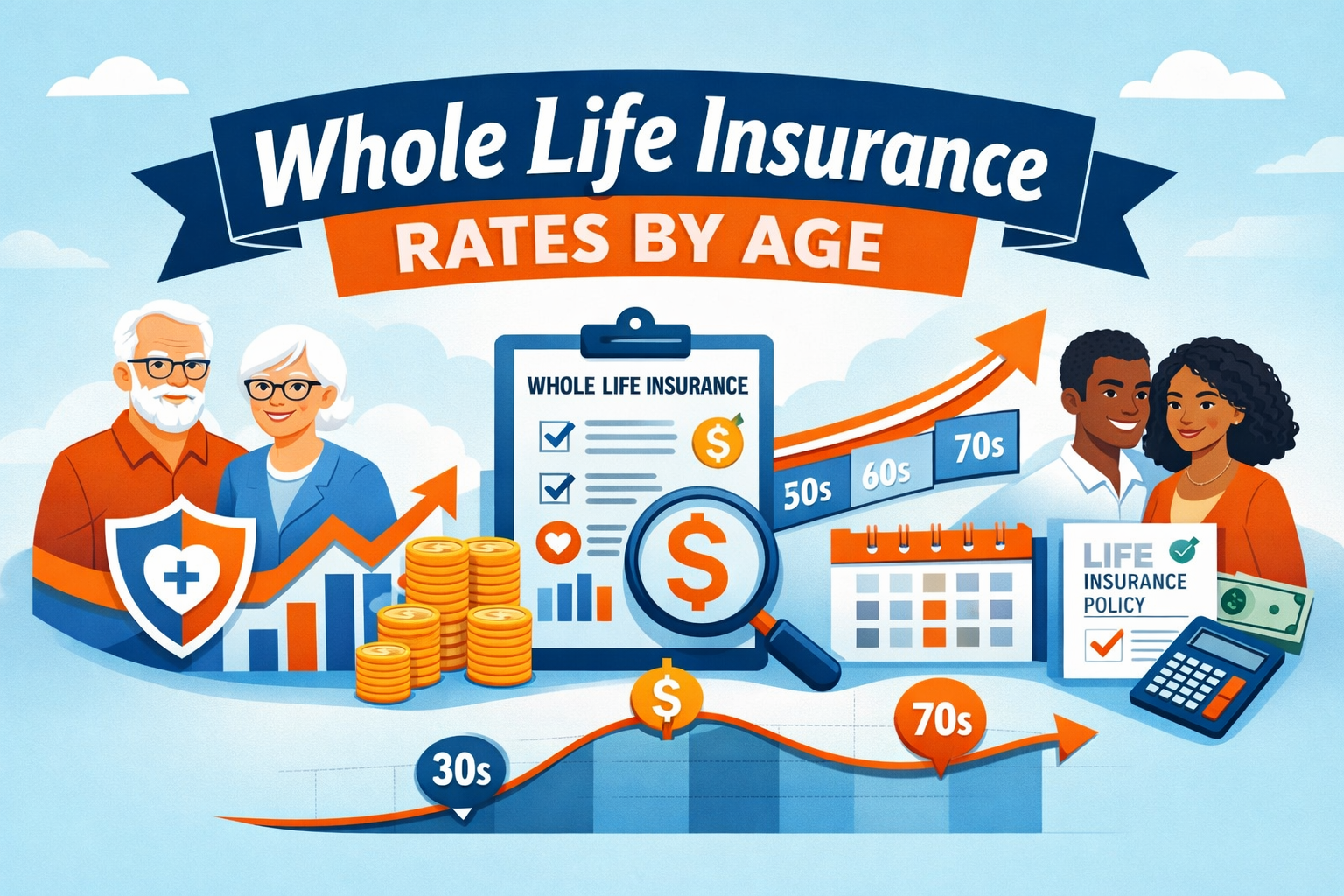 Are Whole Life Insurance Rates by Age Charts the Best Way to Compare ...